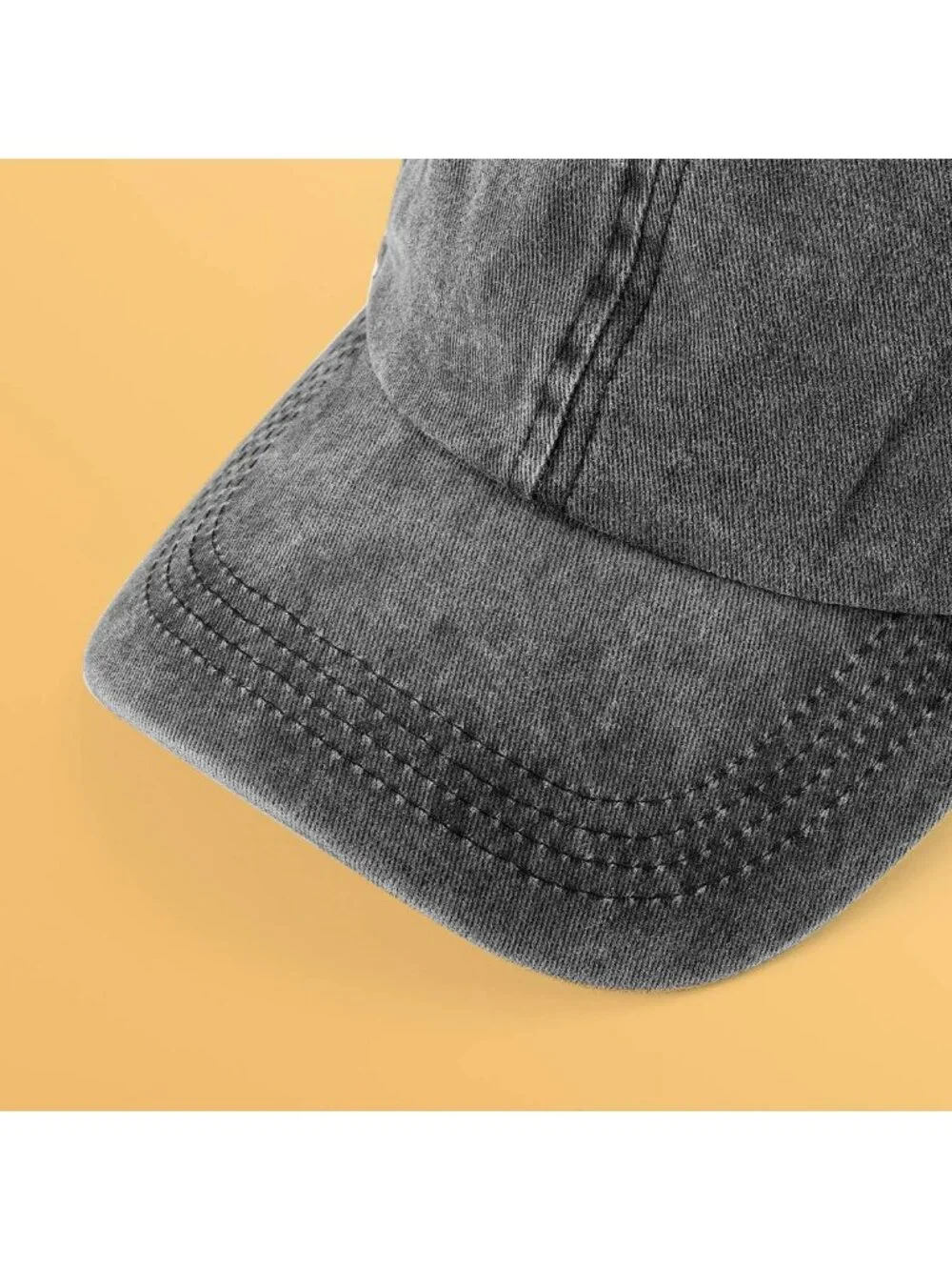 3 Pack Washed Cotton Baseball Caps - Adjustable Dad Hats for Everyday Style